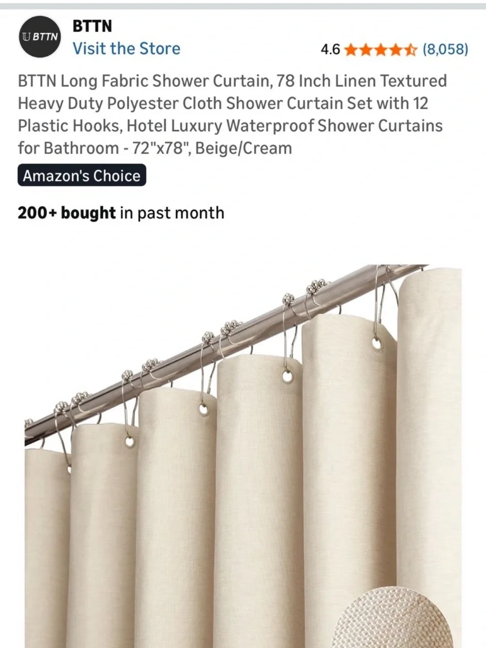 Neutral Eyelet Curtain Panels - Light Linen Look
